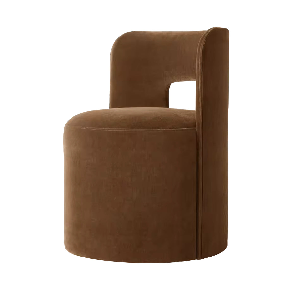 Sassanid OEM Modern Curve Open Fabric Dining Chair Seat Factory Dining Room PP Modern Design
