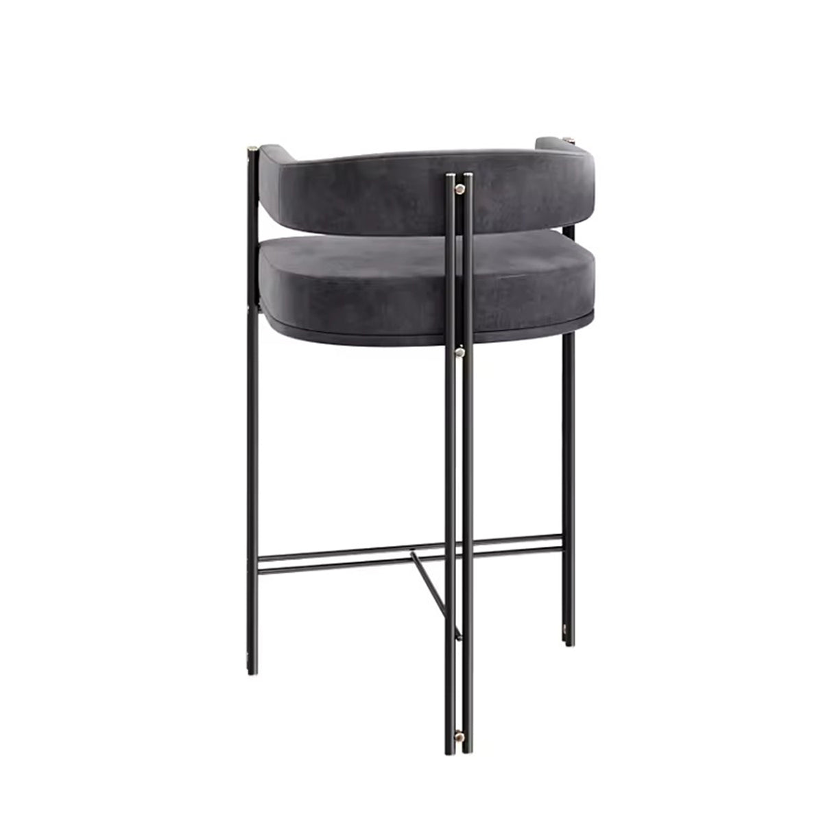 WISEMAX FURNITURE Modern Luxury bar Chair Restaurants Counter Optional Fabric Height bar Chair bar Stools for Dining Room