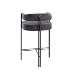 WISEMAX FURNITURE Modern Luxury bar Chair Restaurants Counter Optional Fabric Height bar Chair bar Stools for Dining Room