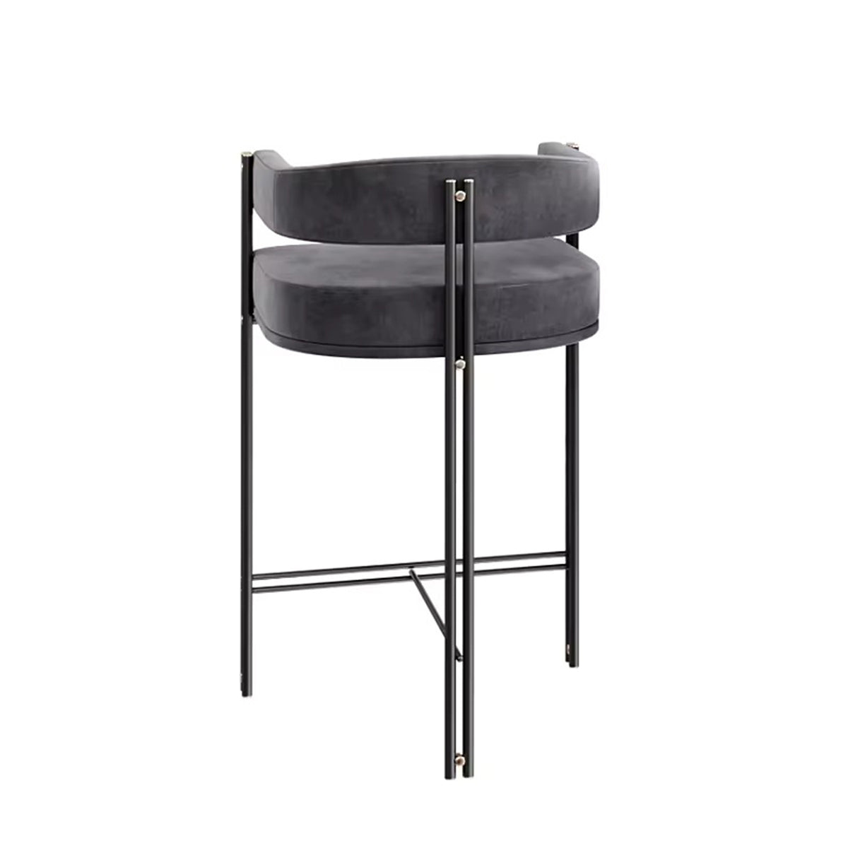 WISEMAX FURNITURE Modern Luxury bar Chair Restaurants Counter Optional Fabric Height bar Chair bar Stools for Dining Room