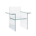 WISEMAX FURNITURE Creative Shaped Designer Style Leisure Lounge Chair Acrylic Frame Durable Single Armrest Chair for Living Room