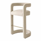 Sassanid OEM Postmodern Expression Design Dining Room Stool Alton Fabric Counter&Bar Stool