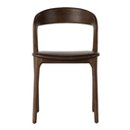 Sassanid OEM Factory Supply Dining Room Furniture American Hemingway Armchair Leather Dining Chair