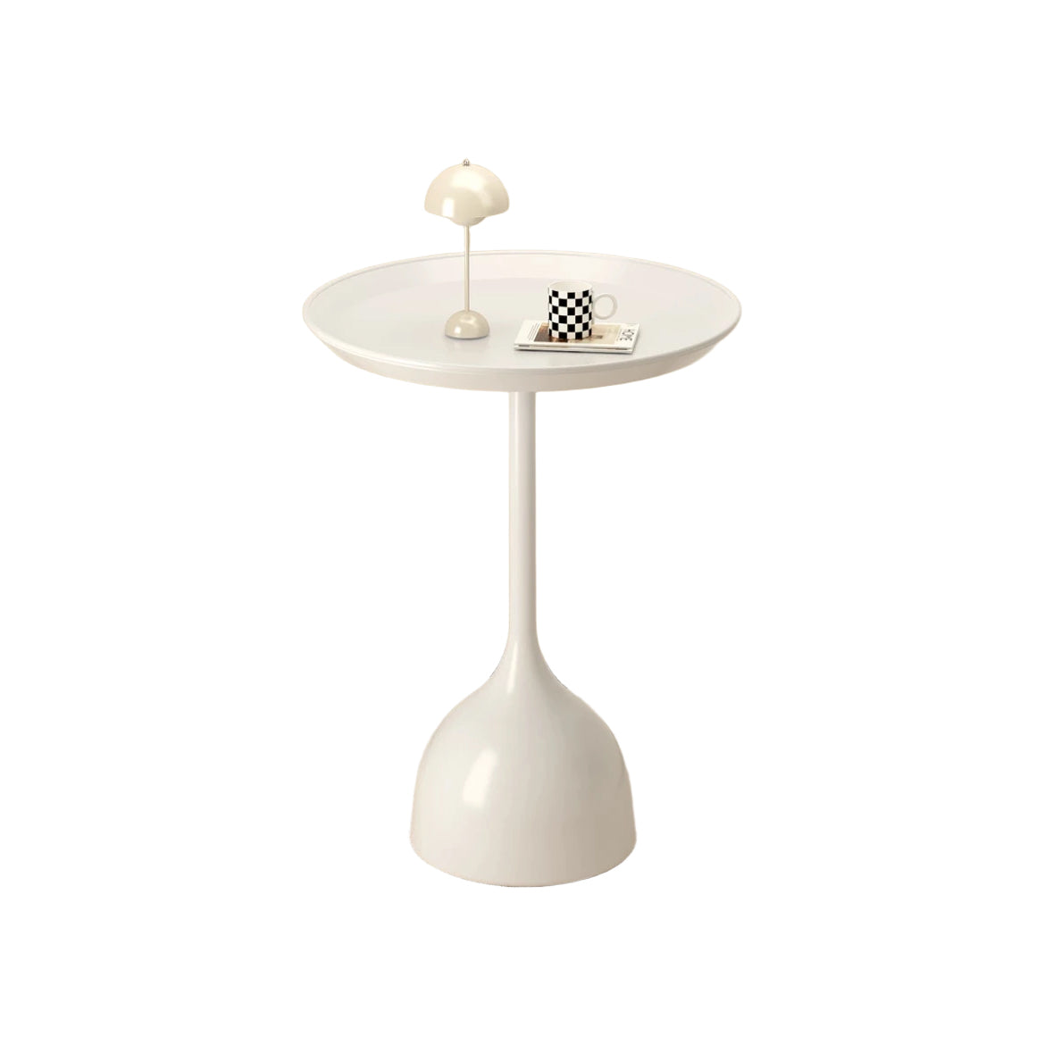 Modern Mini Coffee Table Small Iron Bedside Storage for Home Living Room Sofa Side Balcony with Panel Wood Style