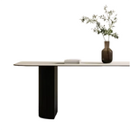 Atunus Nordic Minimalist Reclaimed Solid Wood Black Dining Table Ribbed Modern Luxury Dining Table 8 Seater Oval Dining Table