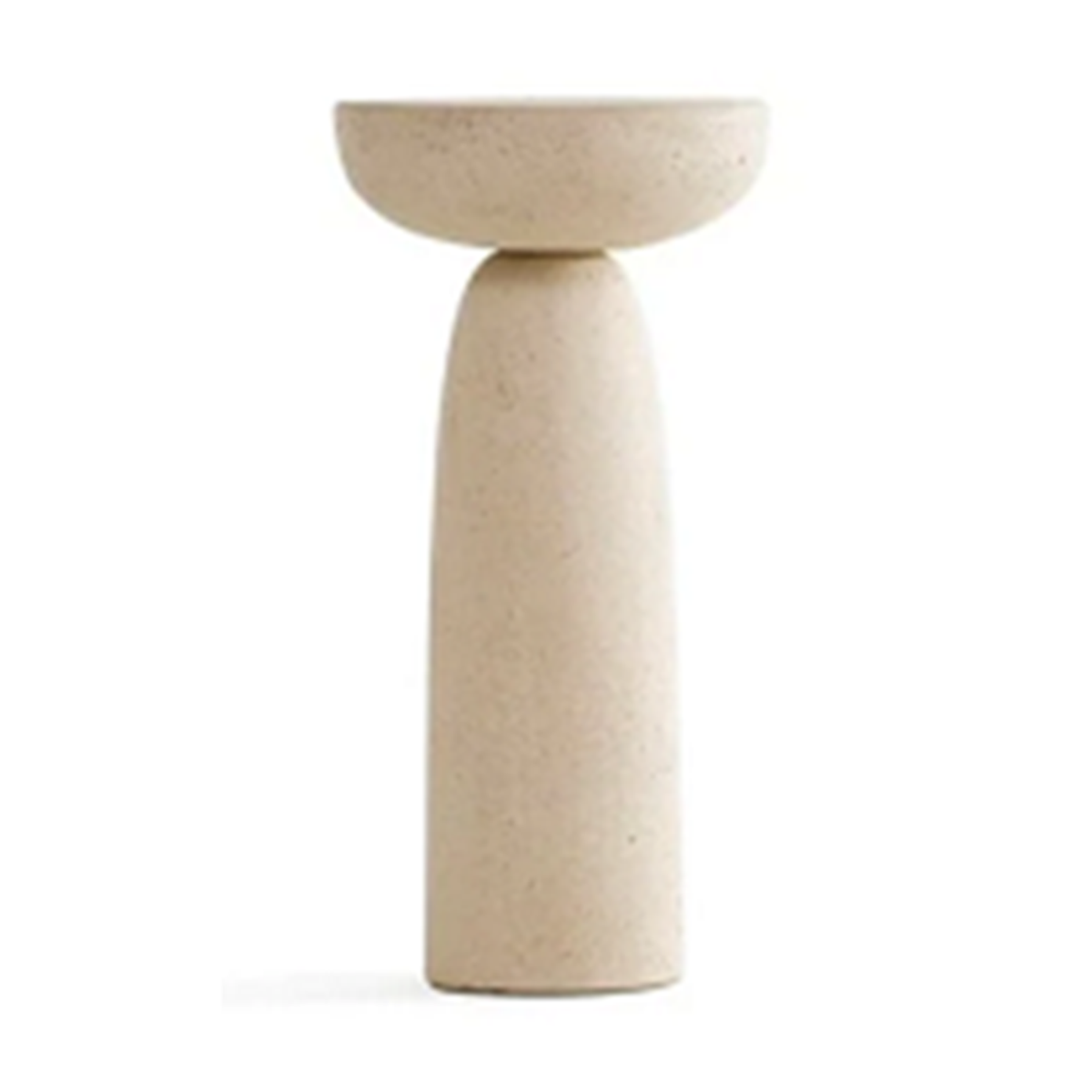 Minimalist Design Round Shape Tea Table Home Furniture Contemporary Side Table Concrete Coffee Table for Living Room
