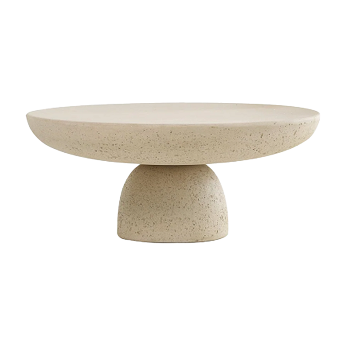 Minimalist Design Round Shape Tea Table Home Furniture Contemporary Side Table Concrete Coffee Table for Living Room