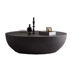 Wabi-sabi Style Customize Color Round Coffee Table Modern Side Table Cafe Table for Living Room