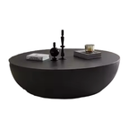 Wabi-sabi Style Customize Color Round Coffee Table Modern Side Table Cafe Table for Living Room