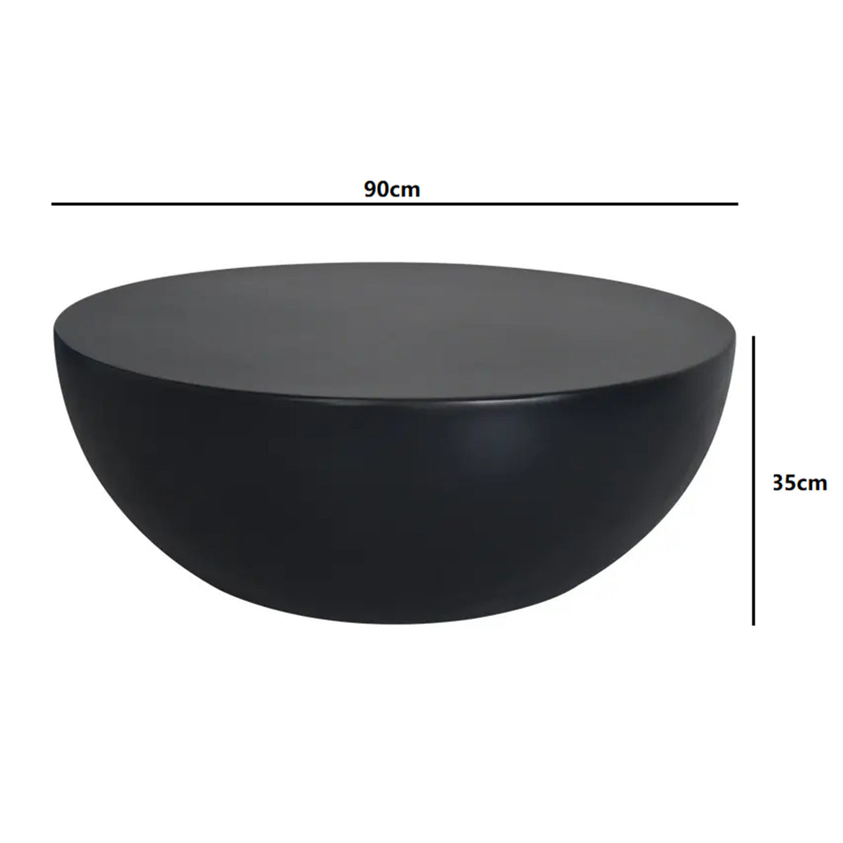 Wabi-sabi Style Customize Color Round Coffee Table Modern Side Table Cafe Table for Living Room