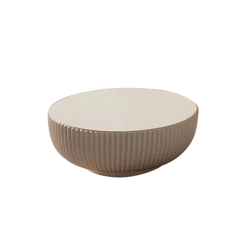 Cream Style Customizable Size Round Home Furniture Coffee Table Set Tea Table for Living Room