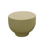 Cream Style Customizable Size Round Home Furniture Coffee Table Set Tea Table for Living Room