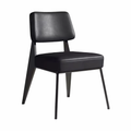 Nordic Retro Modern Hotel Meeting Reception Armchair Iron Casual Western Restaurant Chair Soft Sponge Bar Home Furniture Dining