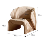New Design Novel Comfortable Living Room Single Sofa Chair Italian Sofa Chair Balcony Leisure Chair for Living Room