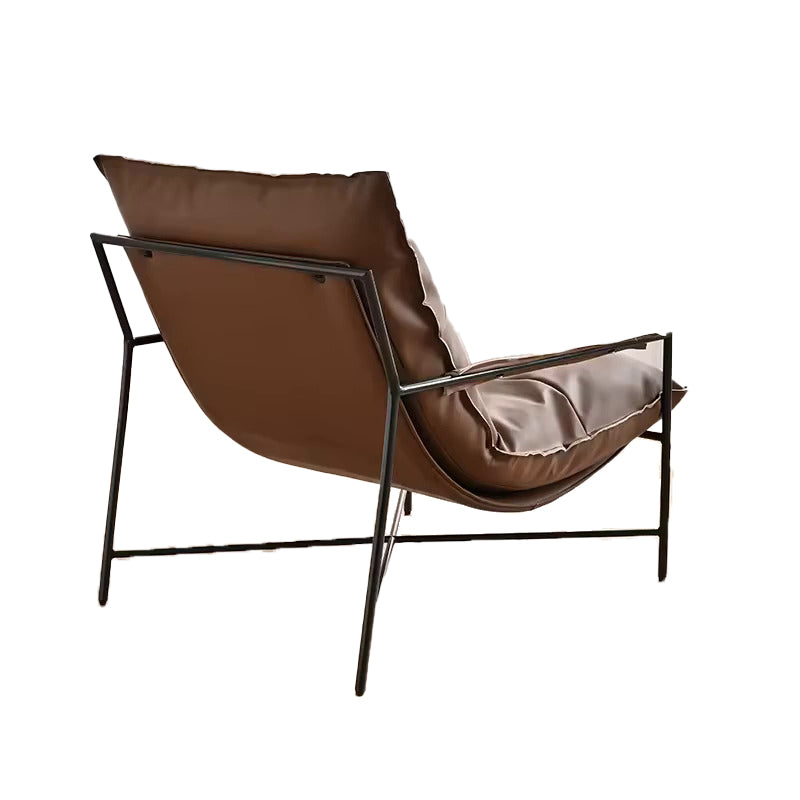 Classical Comfortable Medieval Armchairs Leather Waiting Chairs for Hotel and Café