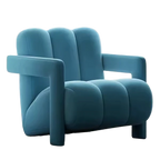 Wholesale Factory Price Modern Lazy Sofa Chair Balcony Chair Luxury Single Leisure Sofa Chair for Hotel Bedroom Lounge