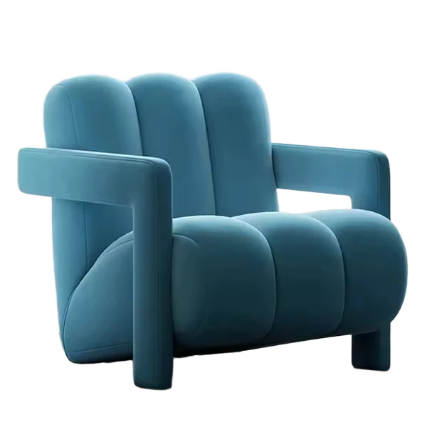 Wholesale Factory Price Modern Lazy Sofa Chair Balcony Chair Luxury Single Leisure Sofa Chair for Hotel Bedroom Lounge