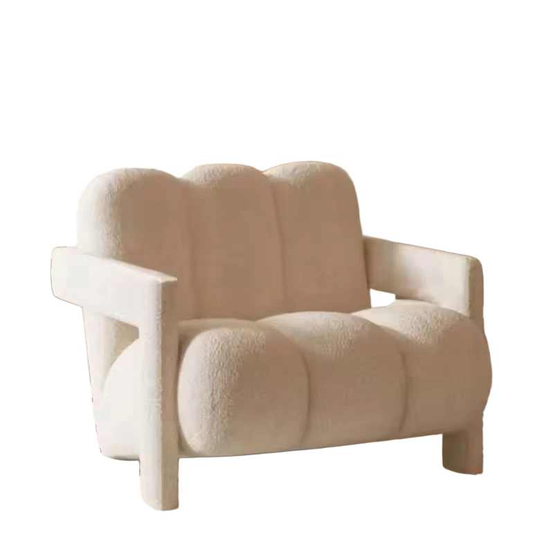 Wholesale Factory Price Modern Lazy Sofa Chair Balcony Chair Luxury Single Leisure Sofa Chair for Hotel Bedroom Lounge