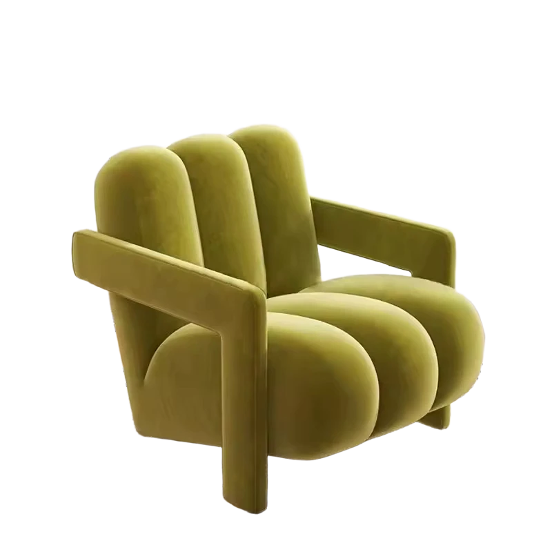 Wholesale Factory Price Modern Lazy Sofa Chair Balcony Chair Luxury Single Leisure Sofa Chair for Hotel Bedroom Lounge