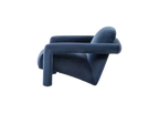 Nordic Design Velvet Lounge Chair for Corporate Reception for Hotels Villas Apartments Jewelry Stores