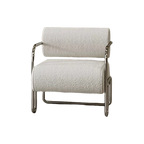 Latest Style Single Sofa Chair Living Room Hotel Homestay Reception Sofa Velvet Fabric Table and Chair Set
