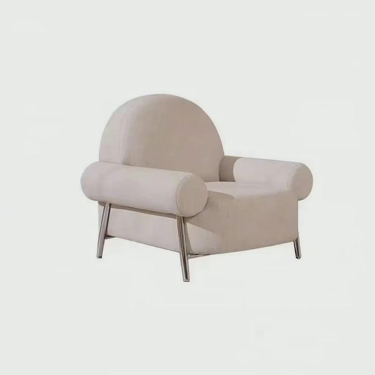 Entry Lux Comfortable Lazy Single Sofa Living Room Balcony Leisure Chair Celebrity Small-sized Sofa for Living Room