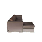 Sectional Sofa Left Eco Leather Trayken