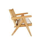 Wood Armchair Sandama Natural