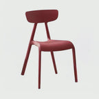 WISEMAX FURNITURE Modern Minimalist Coffee Dining Chair Nordic Fashion Leisure Chair Restaurant Plastic Chair