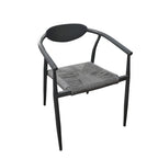 Tasmine Armchair Grey Aluminum