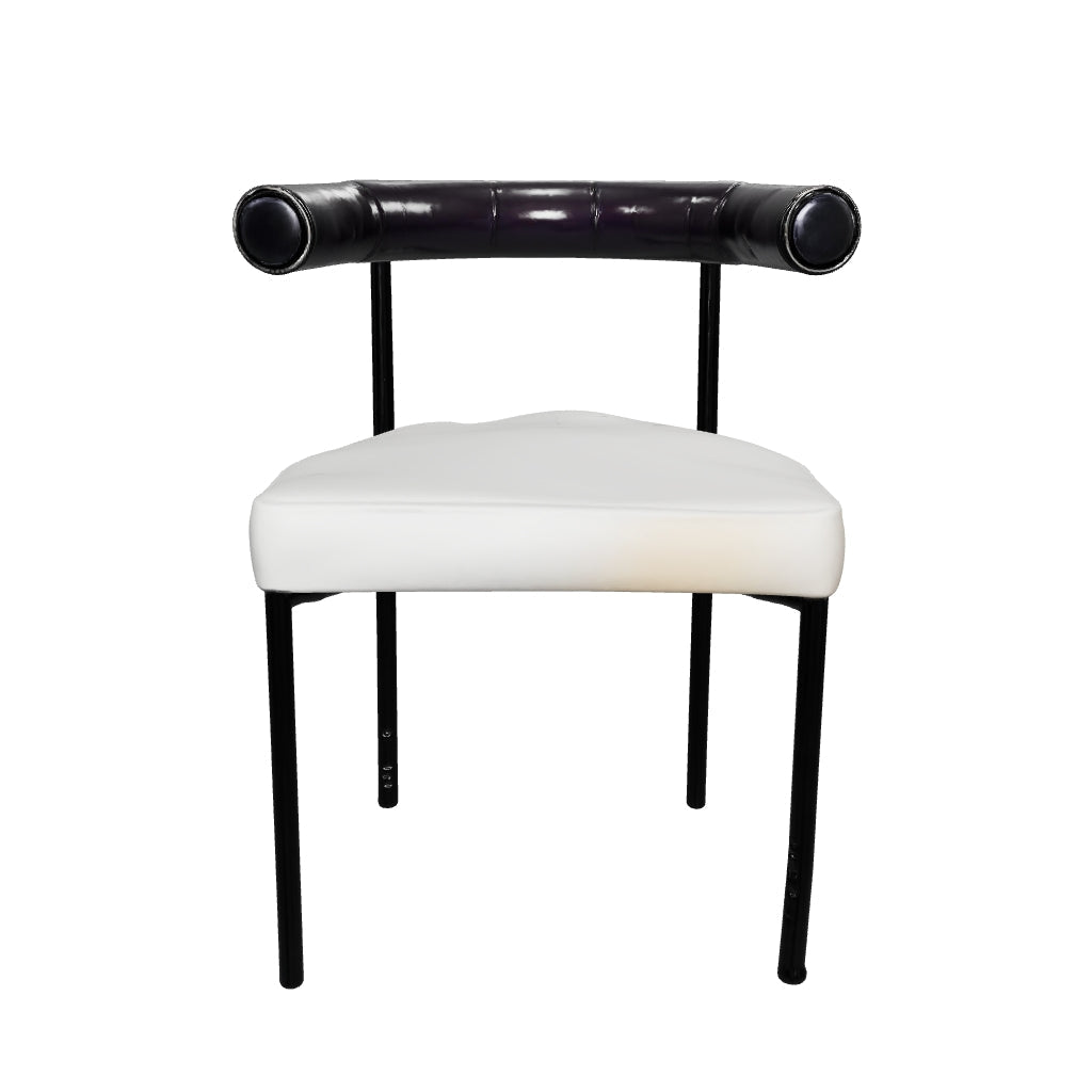 WISEMAX FURNITURE Nordic bar Furniture Curved Fabric Backrest bar Stool Black Metal Frame Velvet Fabric bar Chair for Home