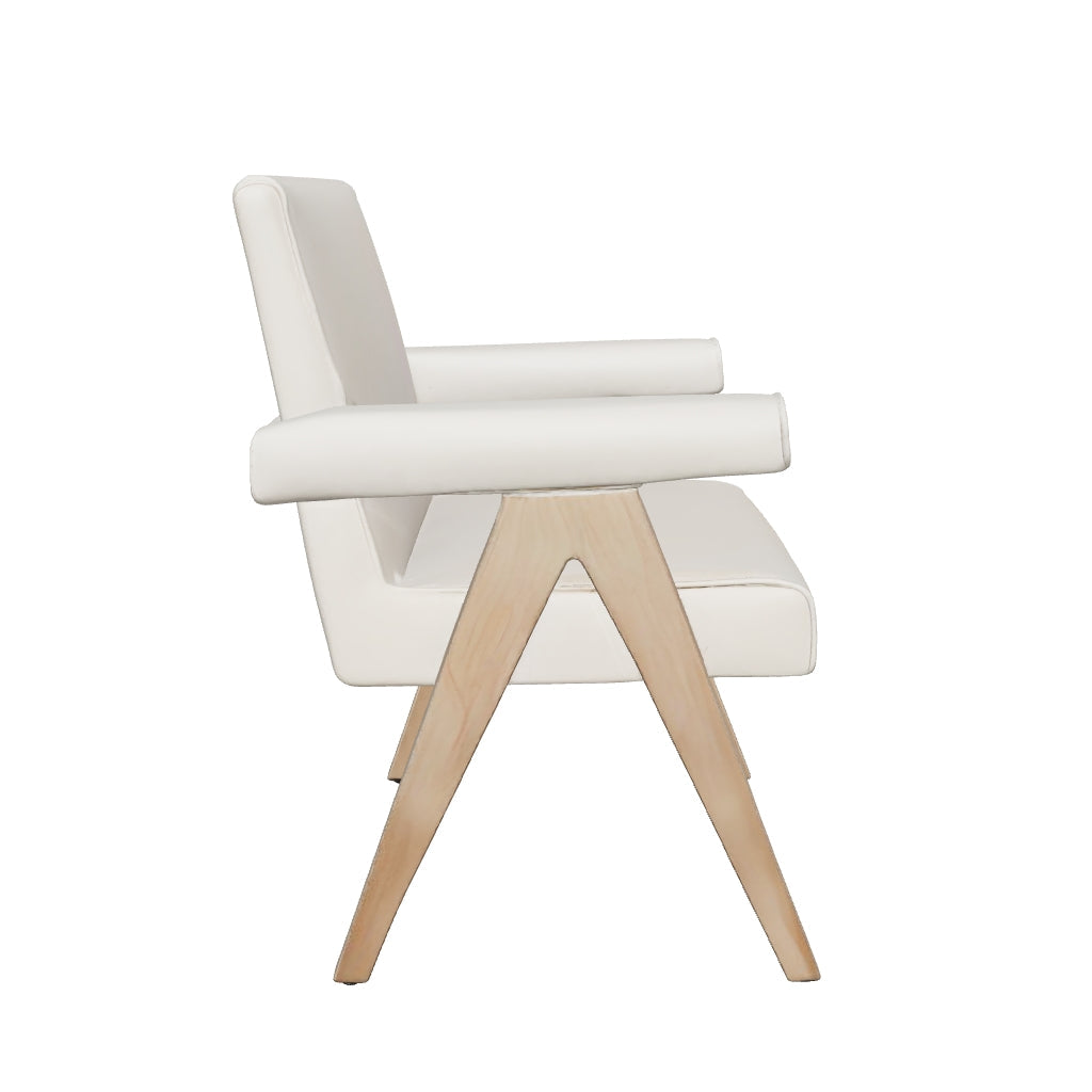 Sassanid OEM Iconic Chandigarh Chair American Dining Room Jakob Fabric Dining Armchair