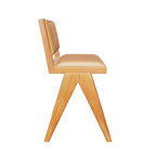 Sassanid OEM Midcentury-modern Simplicity Iconic Chandigar Chair Restaurant Bar Jakob Framed Fabric Bar&Counter Stool