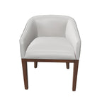 Sassanid NEW Factory Direct Mass Supply Wood Morgan Slope Track Fabric Dining Chair Customizable Dining Room Dining Chair
