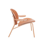 Factory Furniture Nordic Comfort Modern Relax Cafe Chair Coffee Shop Low Height Metal Home Black Single Chair for Living Room