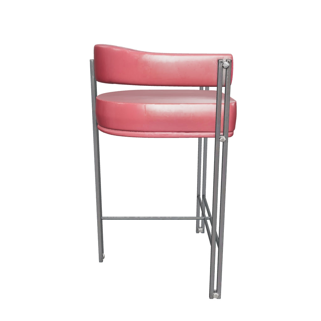 WISEMAX FURNITURE Modern Luxury bar Chair Restaurants Counter Optional Fabric Height bar Chair bar Stools for Dining Room