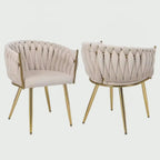 Light Luxury Cheap Price Modern Dining Chairs Velvet Comfortable Dining Chairs