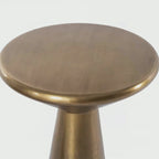Best Quality Set of 2 Brass Side Tables with Ombre Antique Brass FinisheUsed for Living Room Drawing Room Home Bar Living Room