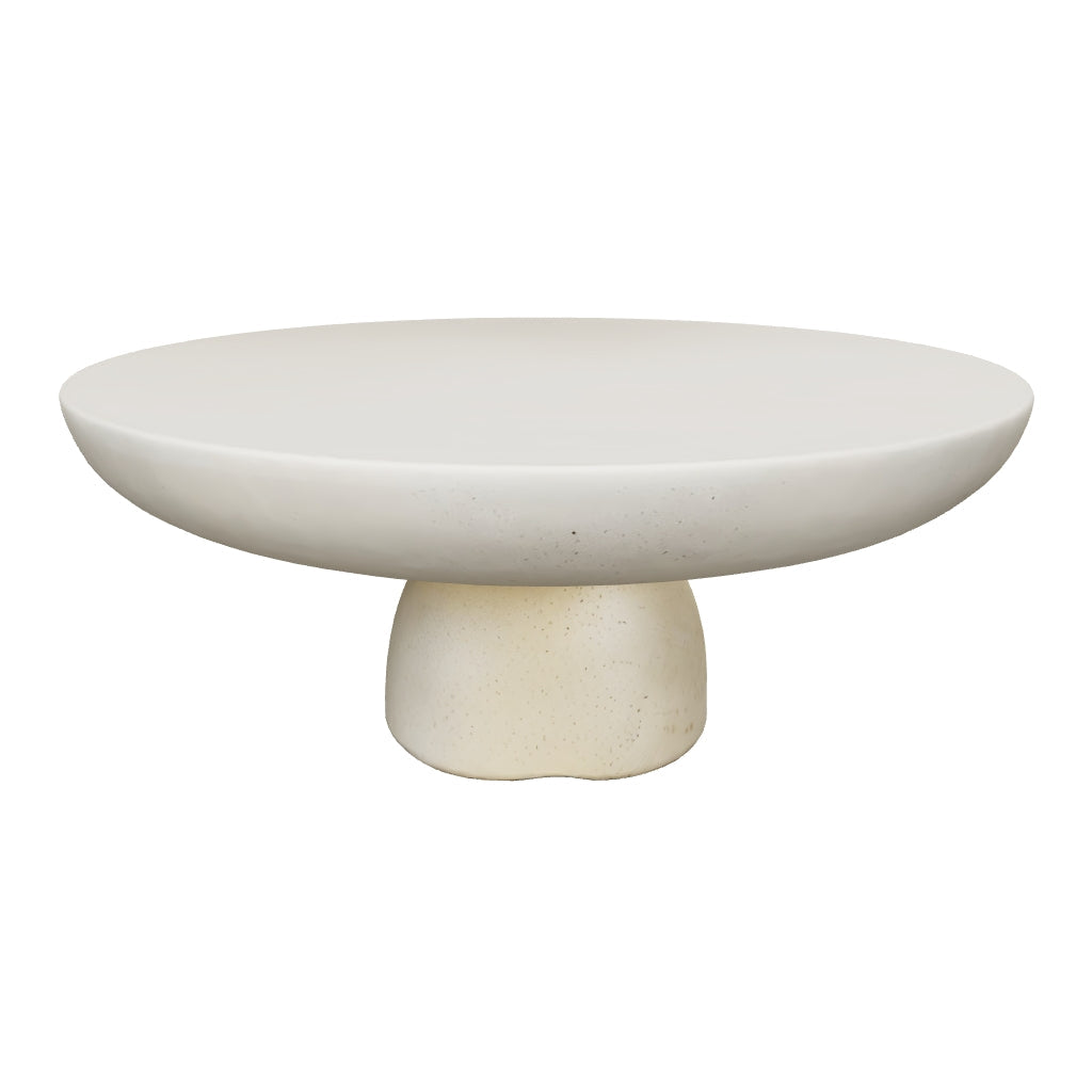 Minimalist Design Round Shape Tea Table Home Furniture Contemporary Side Table Concrete Coffee Table for Living Room