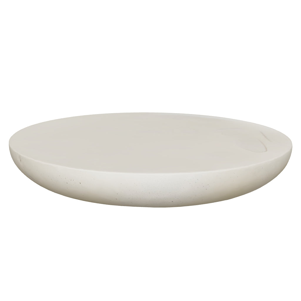 Minimalist Design Round Shape Tea Table Home Furniture Contemporary Side Table Concrete Coffee Table for Living Room