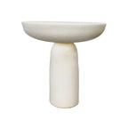 Minimalist Design Round Shape Tea Table Home Furniture Contemporary Side Table Concrete Coffee Table for Living Room