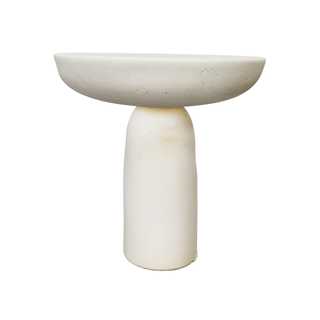 Minimalist Design Round Shape Tea Table Home Furniture Contemporary Side Table Concrete Coffee Table for Living Room