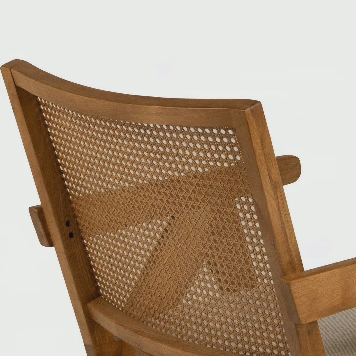Wood Armchair Sandama Natural
