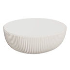 Cream Style Customizable Size Round Home Furniture Coffee Table Set Tea Table for Living Room