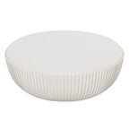 Cream Style Customizable Size Round Home Furniture Coffee Table Set Tea Table for Living Room
