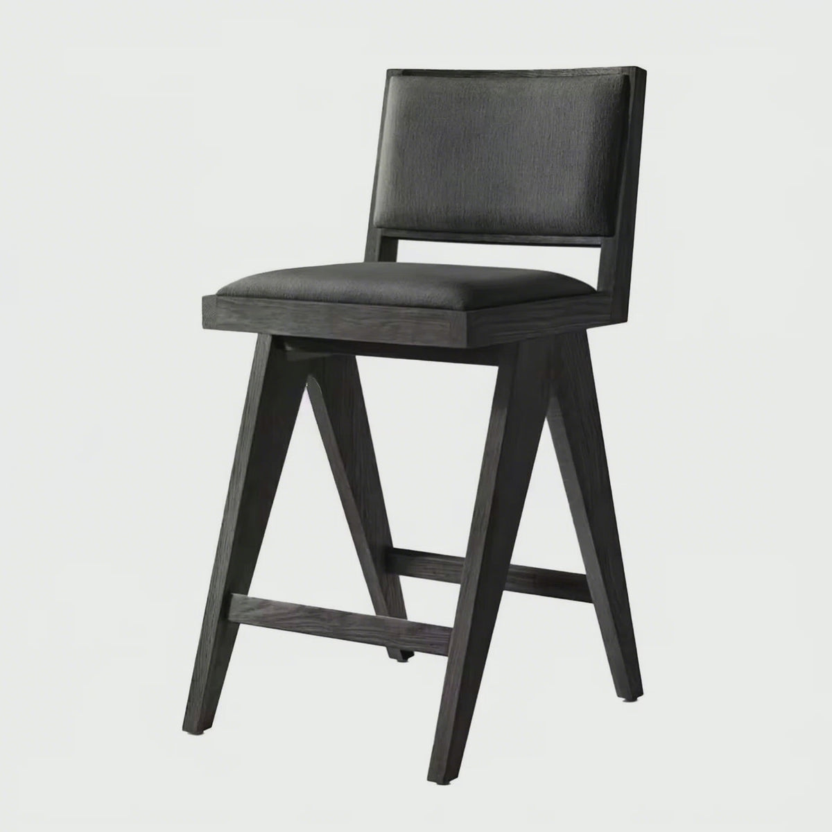 Sassanid OEM Midcentury-modern Simplicity Iconic Chandigar Chair Restaurant Bar Jakob Framed Fabric Bar&Counter Stool