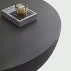 Wabi-sabi Style Customize Color Round Coffee Table Modern Side Table Cafe Table for Living Room