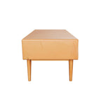 B3079 Modern Simple Solid Wood Living Room Table Oak Wood Coffee Table Double Layer Tea Table
