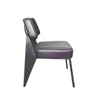 Nordic Retro Modern Hotel Meeting Reception Armchair Iron Casual Western Restaurant Chair Soft Sponge Bar Home Furniture Dining