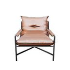 Classical Comfortable Medieval Armchairs Leather Waiting Chairs for Hotel and Café